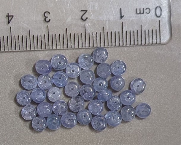 15 Carats TANZANITE Gemstone Beads