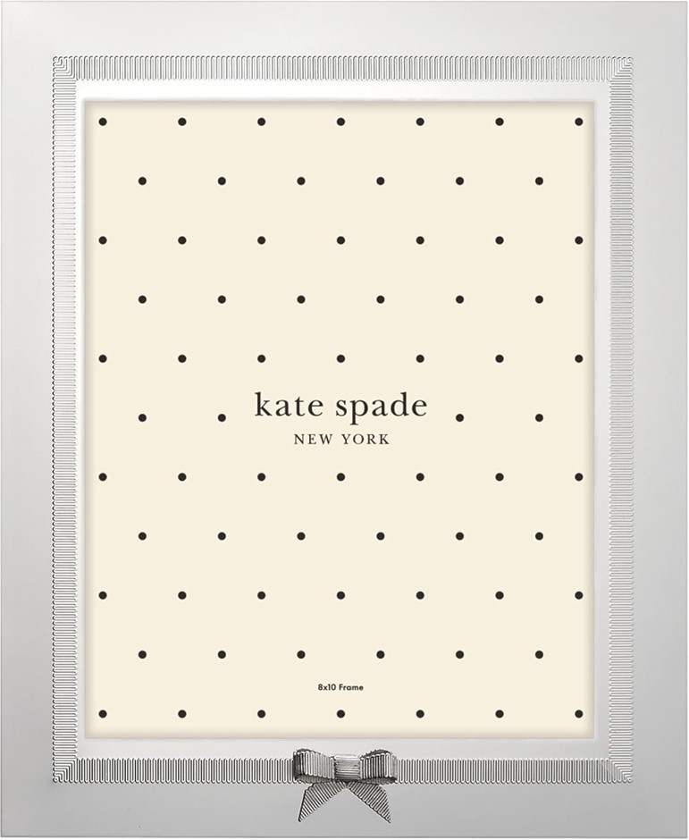 KATE SPADE New York Grace Avenue 8" X 10" Frame, 2.55 LB, Metallic