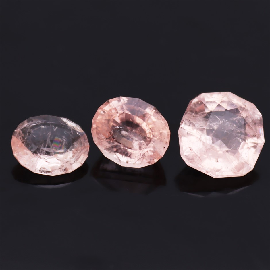 6.15 Carats Pink Morganite Parcel