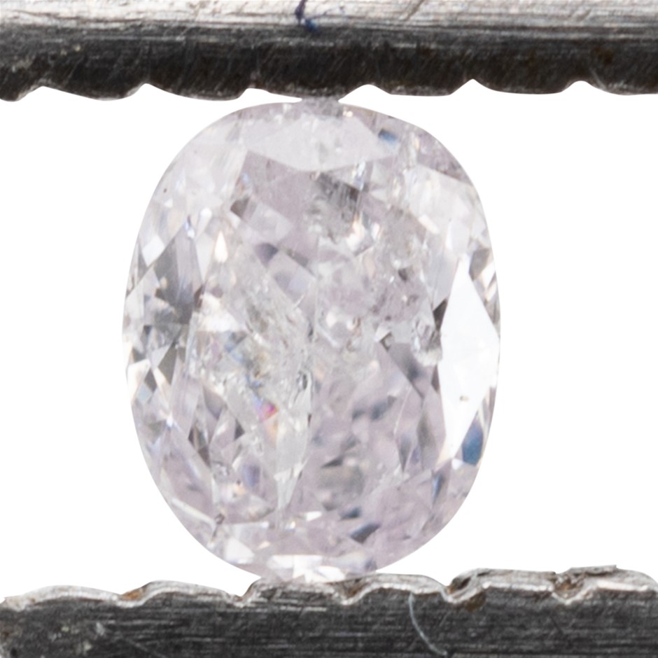 0.06ct Natural Untreated Pink Diamond