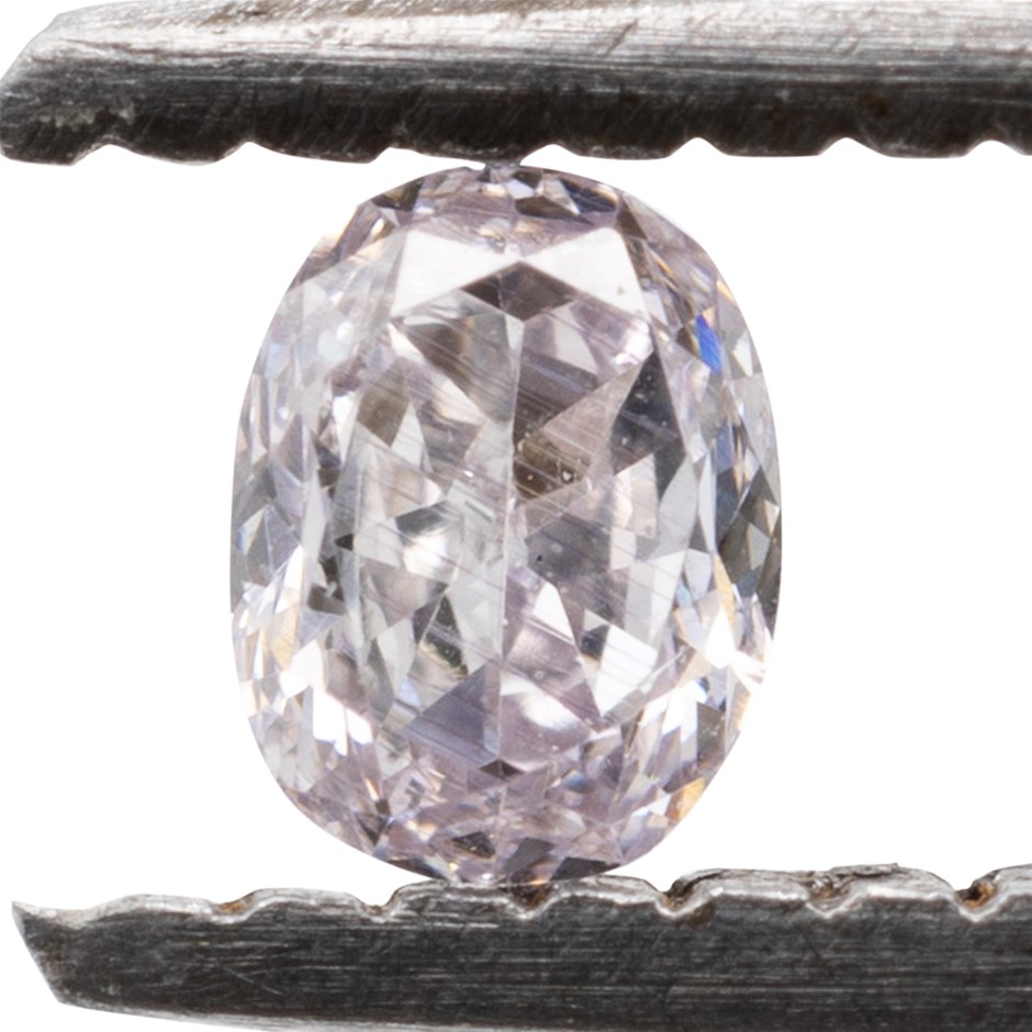 0.09ct Natural Untreated Pink Diamond