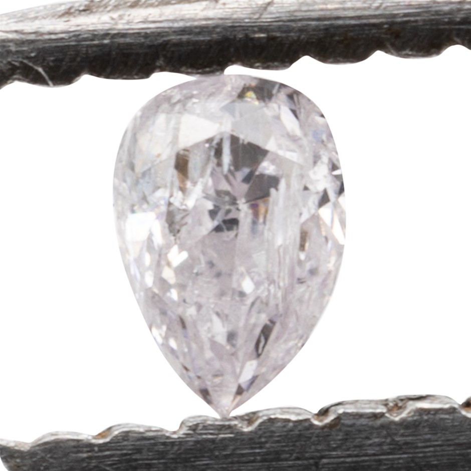 0.05ct Natural Untreated Light Pink Diamond