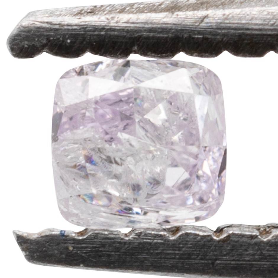 0.06ct Natural Untreated Pink Diamond