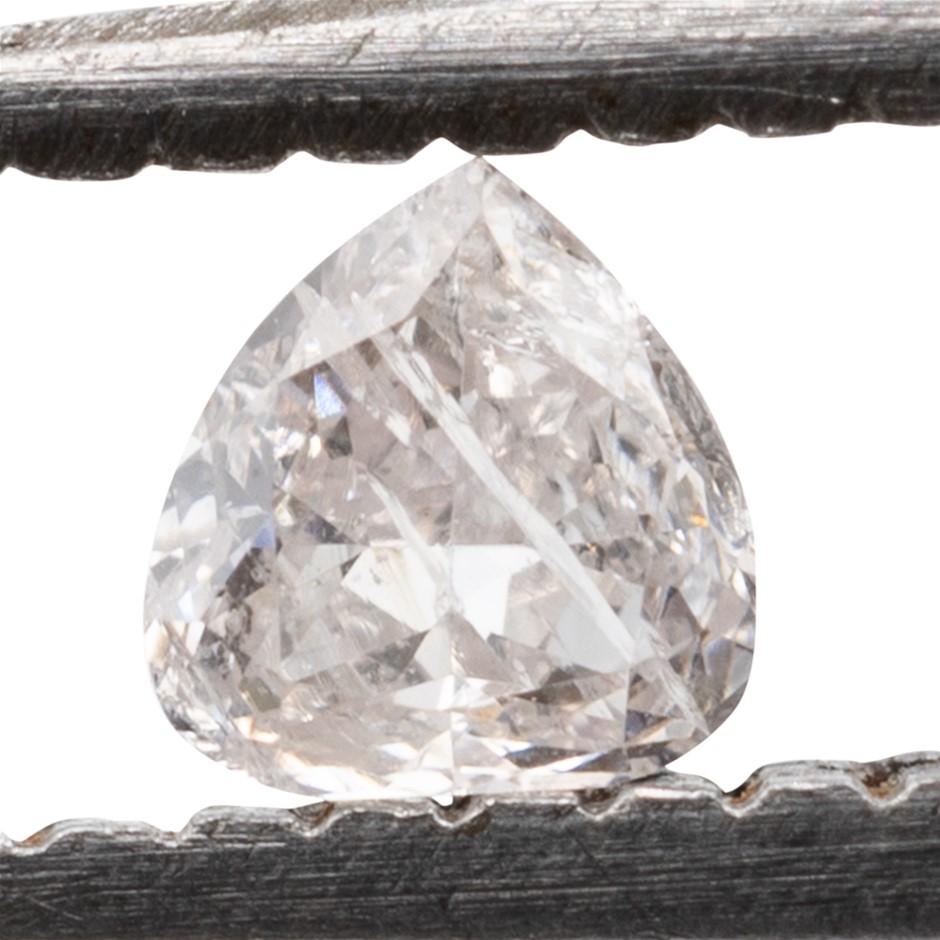 0.06ct Natural Untreated Light Pink Diamond