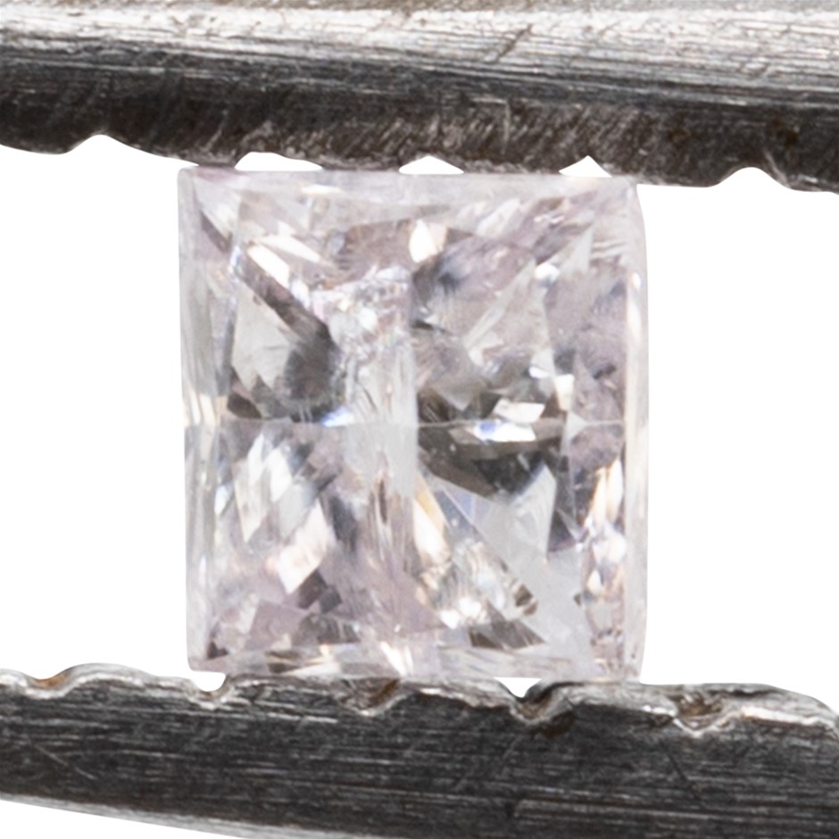 0.05ct Natural Untreated Pink Diamond