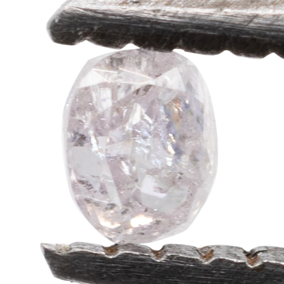 0.07ct Natural Untreated Pink Diamond