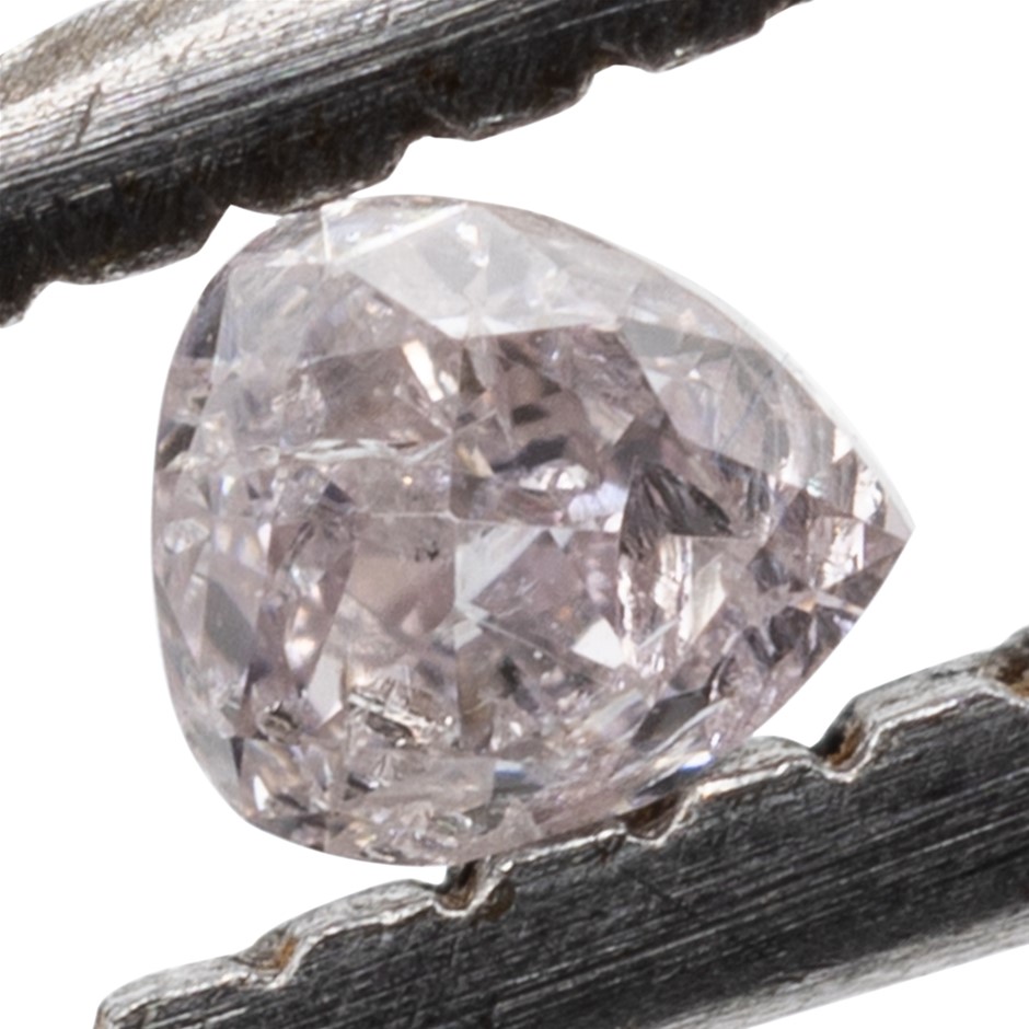 0.06ct Natural Untreated Pink Diamond