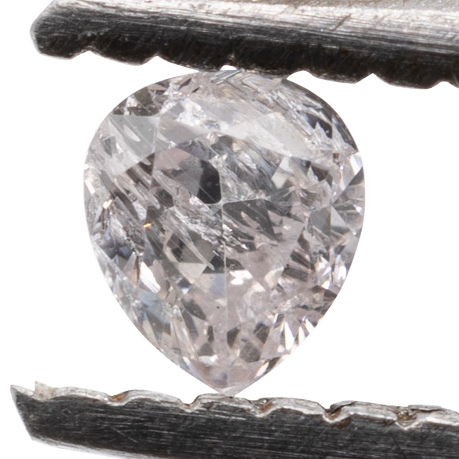 0.06ct Natural Untreated Light Pink Diamond