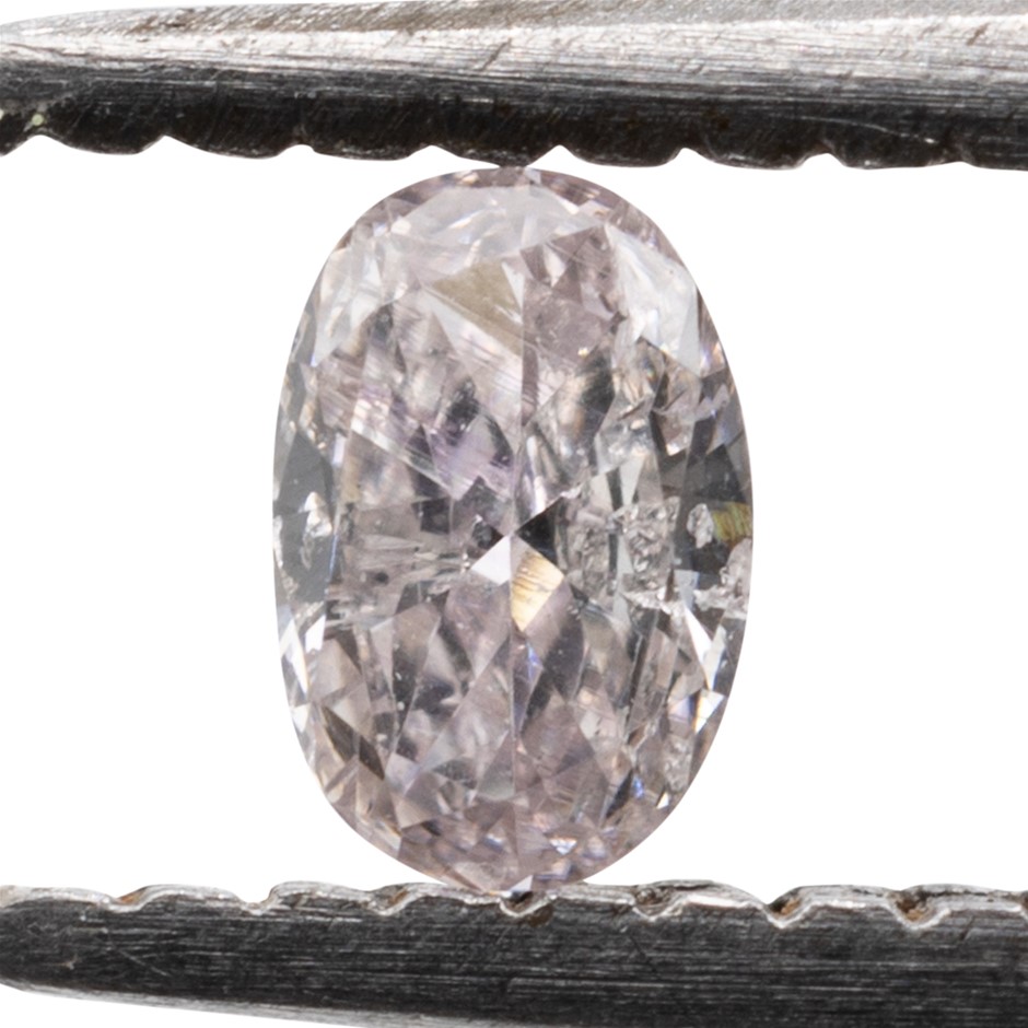 0.08ct Natural Untreated Pink Diamond