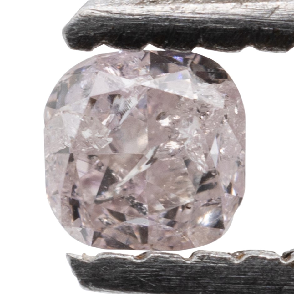 0.11ct Natural Untreated Pink Diamond