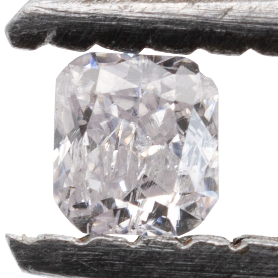 0.04ct Natural Untreated Light Pink Diamond