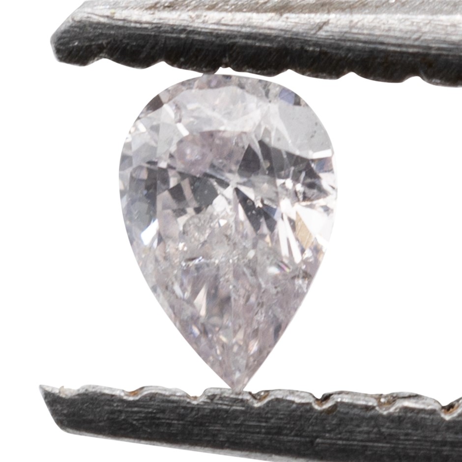 0.05ct Natural Untreated Light Pink Diamond