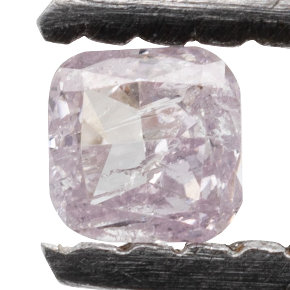 0.05ct Natural Untreated Pink Diamond