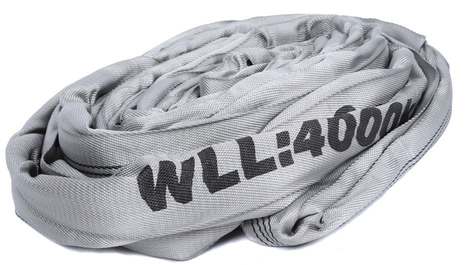 Round Lifting Sling, WLL 4,000kg x 4M (With Test Cert).