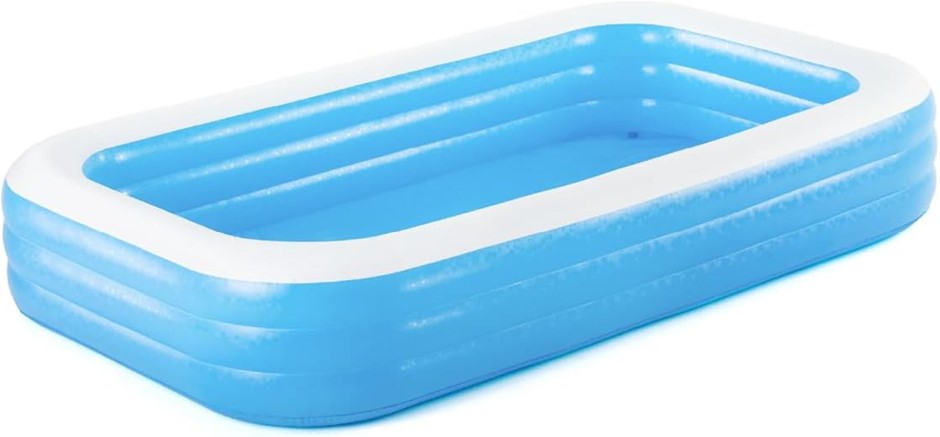 BESTWAY Rectangular Pool, 305 x 183 x 56 cm, Blue.