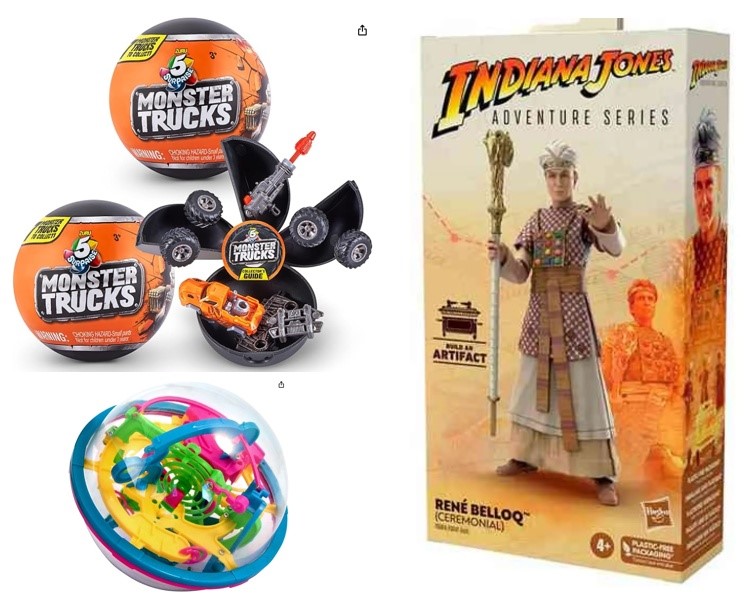 BUNDLE of 3 items: 2 PACK 5SURPRISE ZURU Monster Truck Capsule Collectible