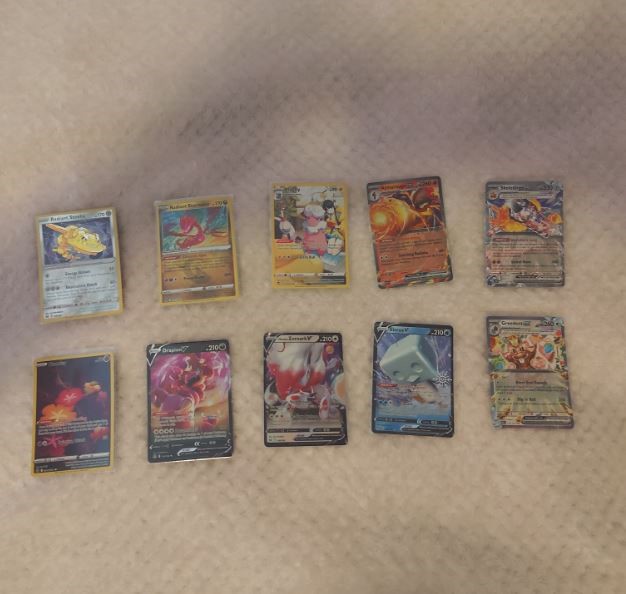 10 Pokemon cards Ultra rare and trainer galleries all genuine, Lot1
