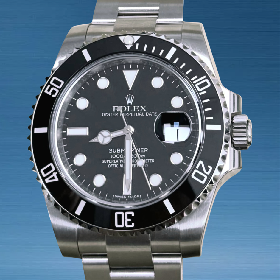 Rolex Submariner 40mm 2018 Oyster Ceramic Bezel Black Dial 116610LN