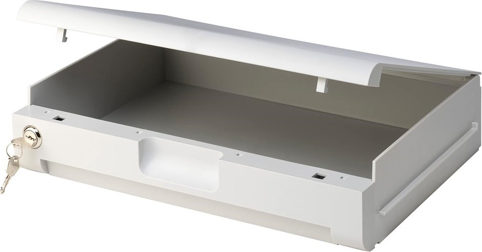 SENTRYSAFE Plastic White Locking Drawer for SFW205 Fireproof and Waterproof