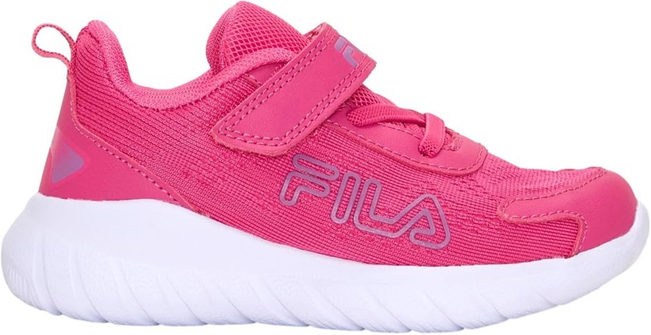 FILA Kid's Cori Strap Shoe, US 7 / UK 6 / EU 24 Infant, Pink / White. Buye
