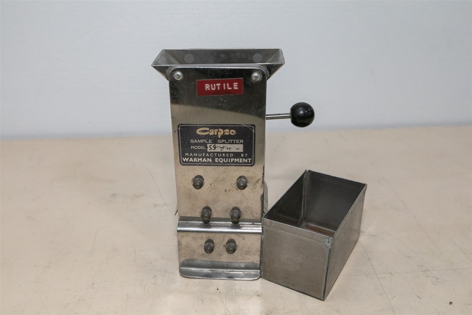 Sample Divider Stainless Steel