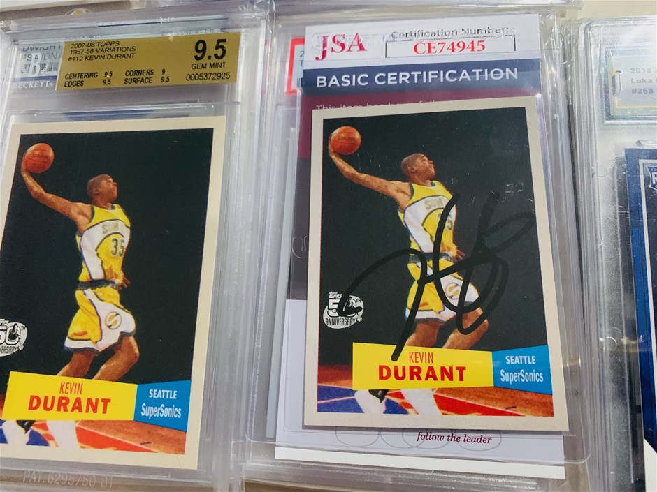 Over 5000 sports trading cards