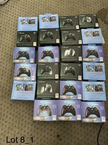 End of Lease Sale: Wired PC Gaming Controller - Approx 23 pieces