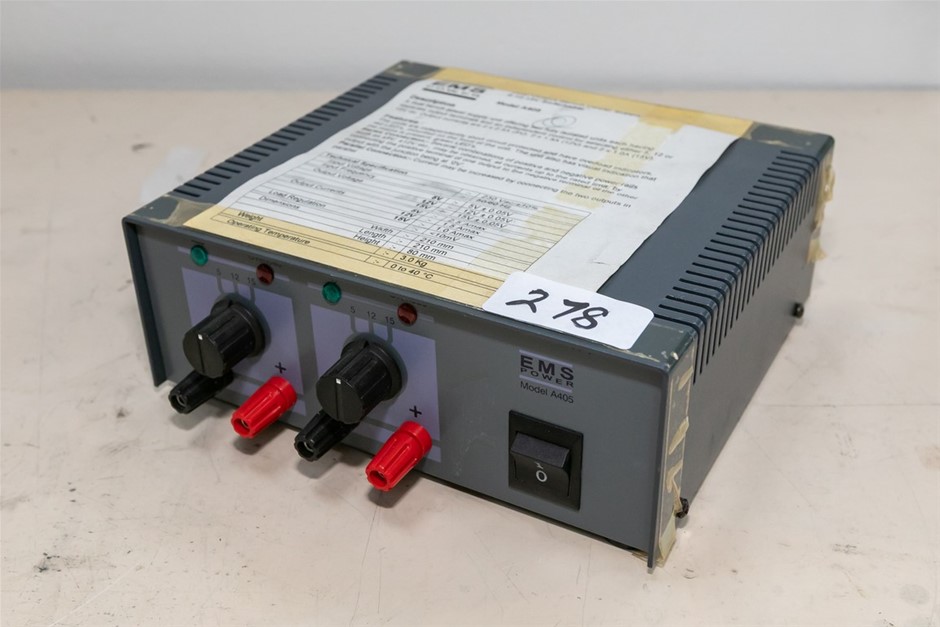 Power Supply Dual Circuits