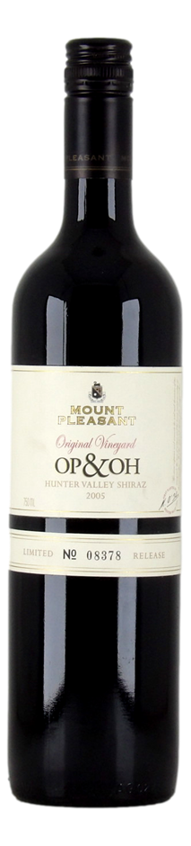 Mount Pleasant OP & OH Shiraz 2005 (1x 750mL), Hunter Valley.