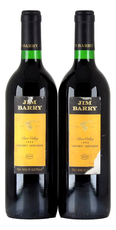 Jim Barry Cabernet Sauvignon 1999 (2x 750mL), Clare Valley.