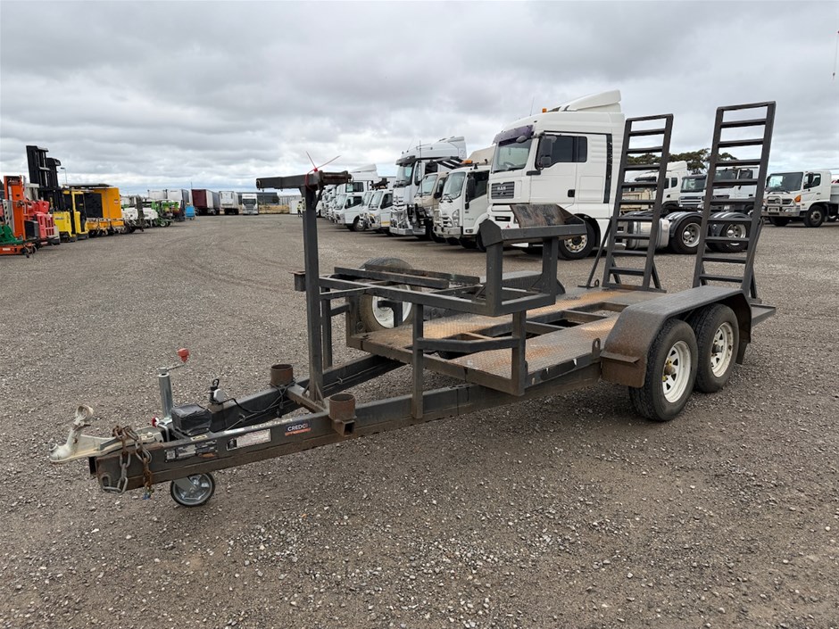 2023 Titan Engineering 28P Tandem Plant Trailer