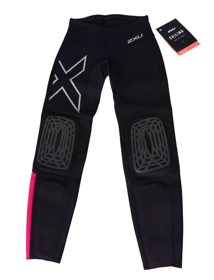 2 x 2XU Youth Neoprene Pants, Size M, Black/Rose Buyers Note - Discount Fr