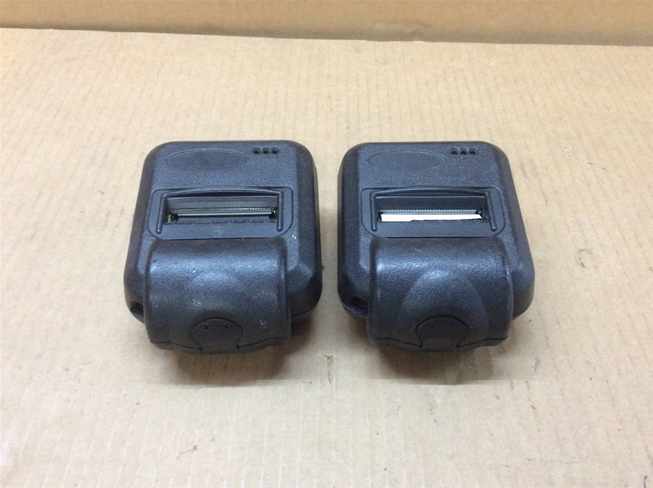 Datamax-O’Neil MF2Te Bluetooth Portable Receipt Printers (Lot of 2)