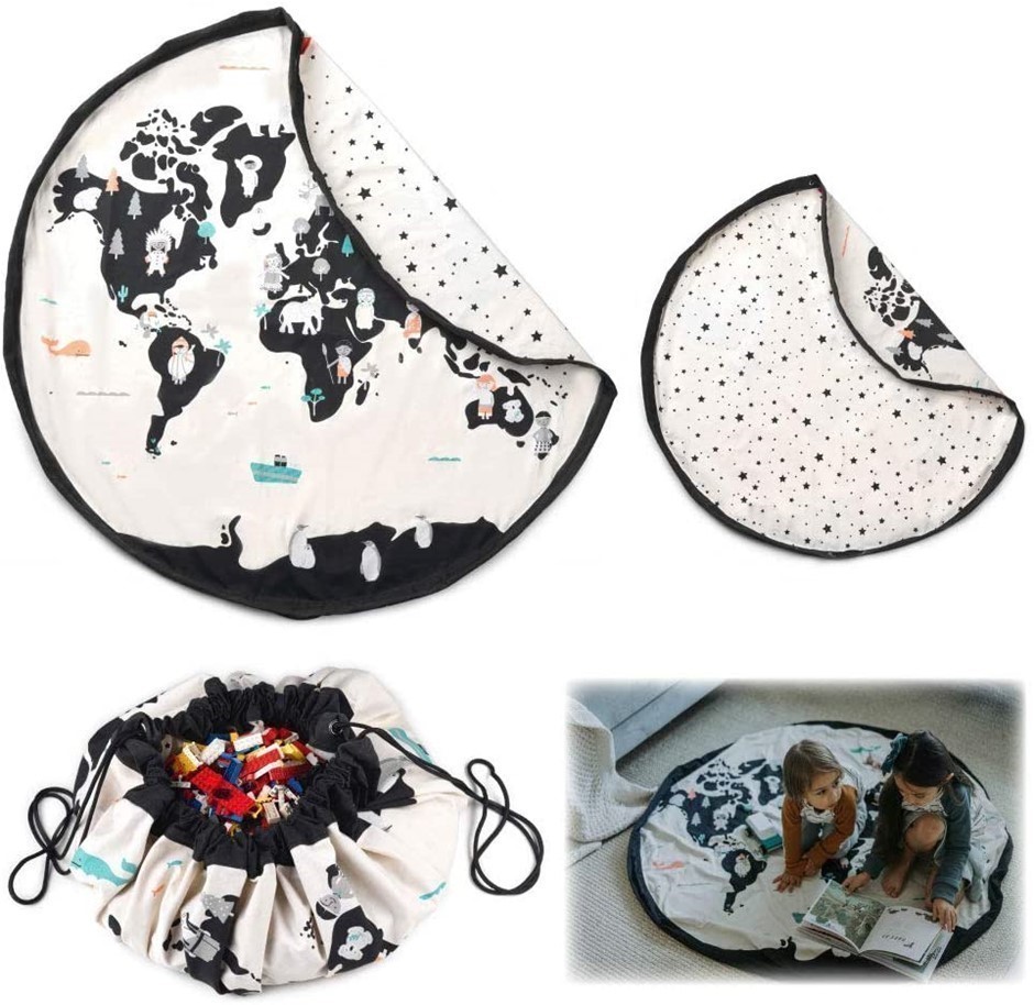 PLAY&GO World Map Toy Storage Bag.