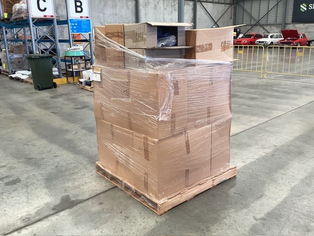 Pallet Containing IT Equipment