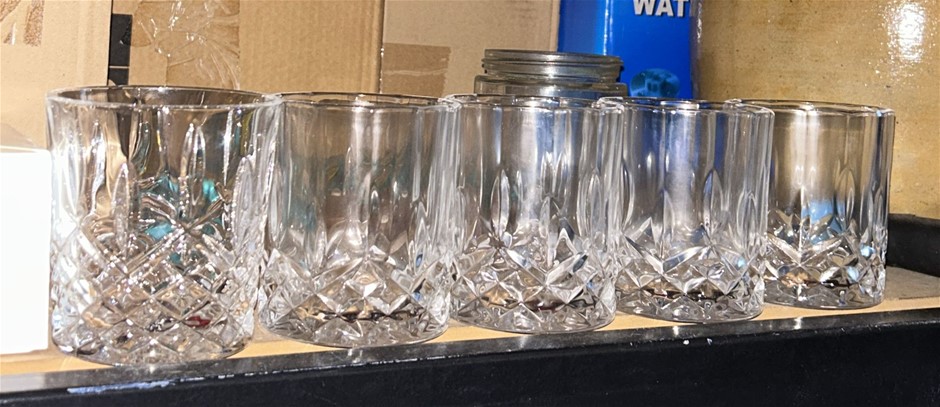 5x Glass Cups