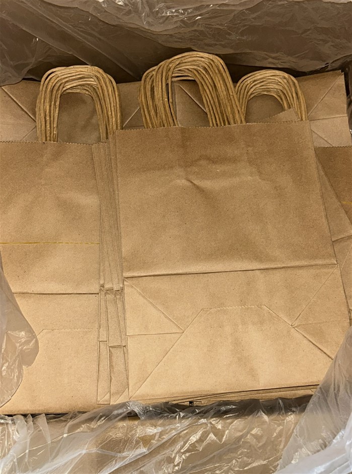 100x Brown Paper Bags