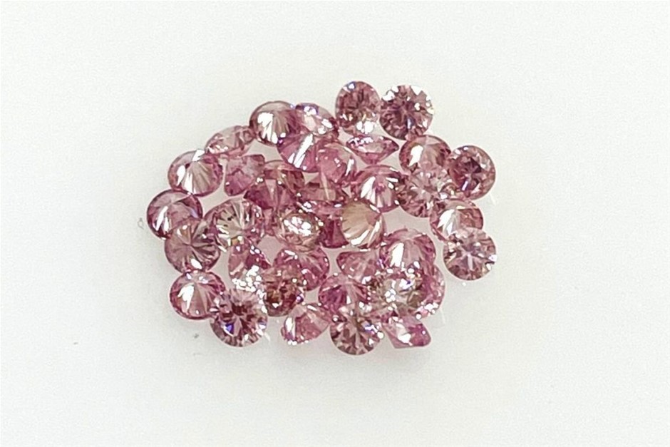 0.96 carats pink diamond West Australian- Valuation $23,700