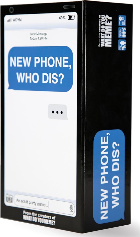 WHAT DO YOU MEME New Phone Who Dis? Card Game.