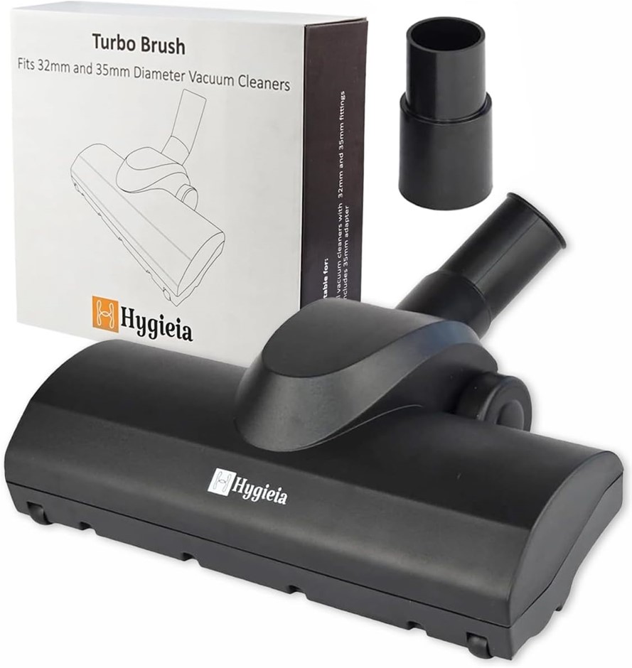 HYGIEIA Whirlwind Universal Turbo Brush for 32mm & 35mm Rod Vacuum Cleaners