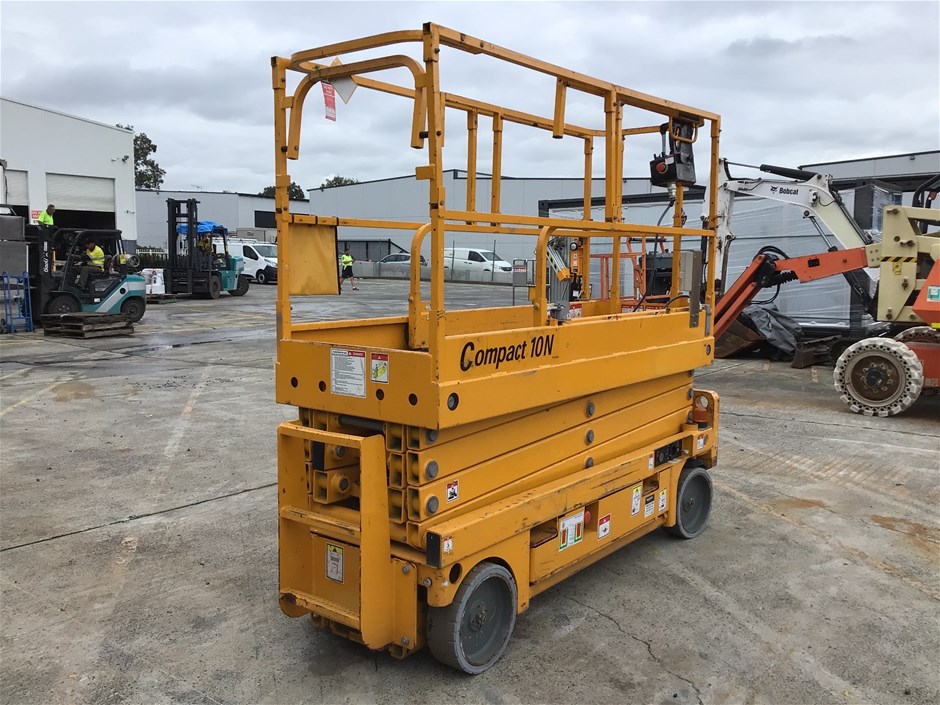 <p>2015 Haulotte  Compact 10N Scissor Lift</p>