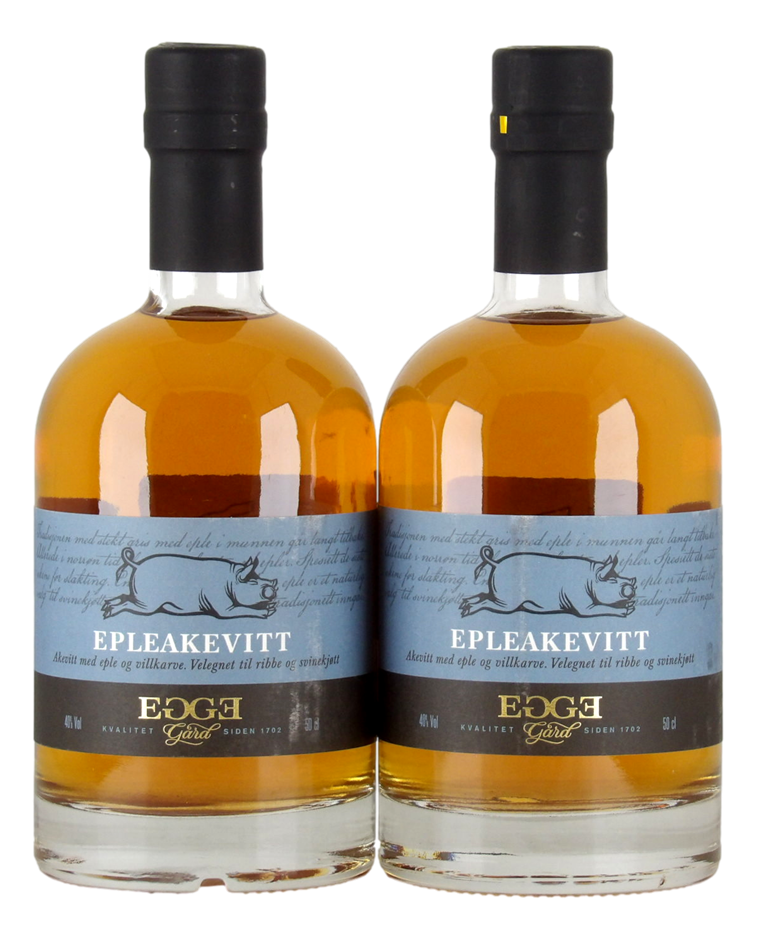 Egge Gard Epleakvitt (Apple Aquavit) (2x 500mL) Norway