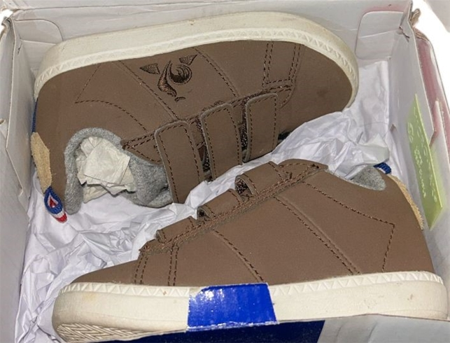 Kids Le Coq Sportif Court Classic Trainers