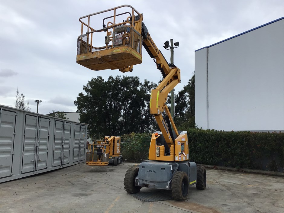 2015 Haulotte HA120PX Knuckle Boom Lift