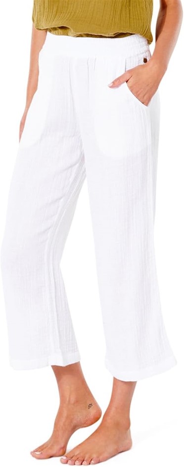 RIP CURL Women's Premium Surf Beach Pant, Size XL, White (100), GPAAC1. RRP
