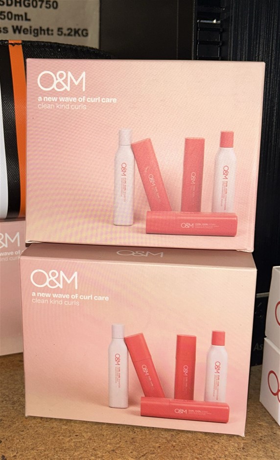 2x O&M Curl Hair Care Sets