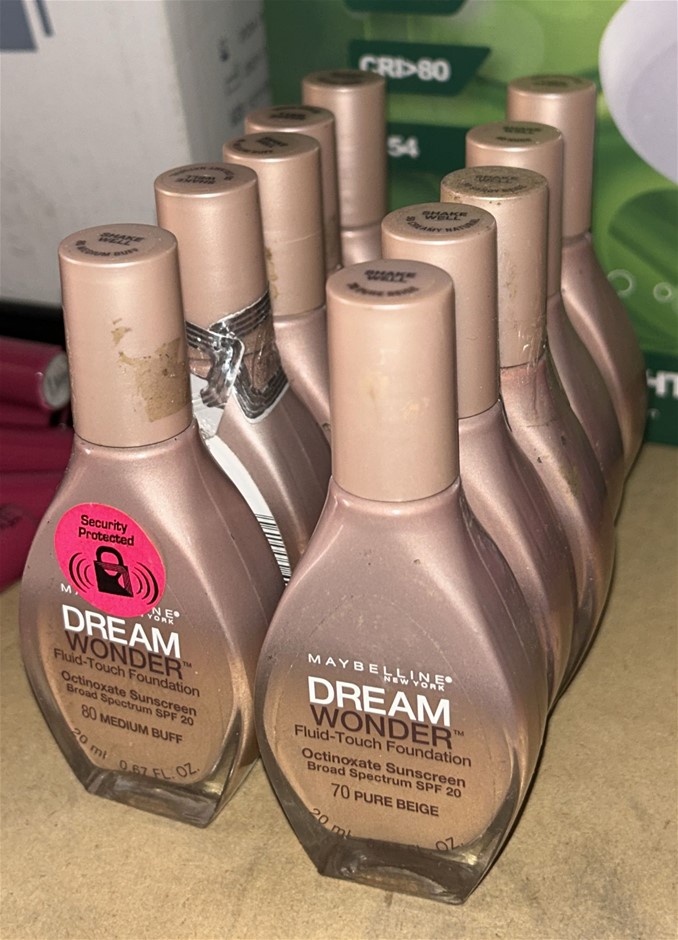 10x MAYBELLINE Fluid-Touch Foundations