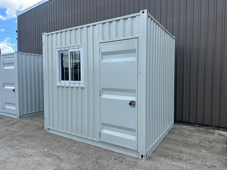 Unused 9FT Cream Storage Container