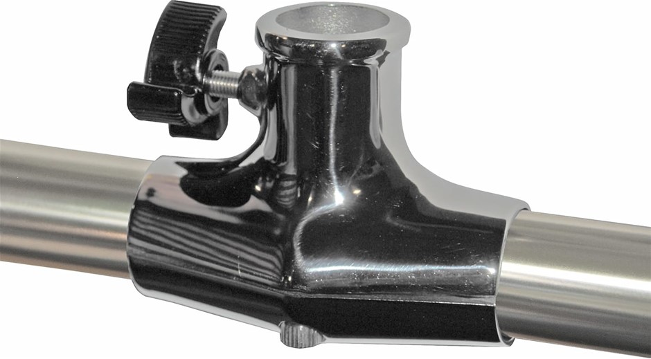 TAYLOR MADE Flag Pole Sockets, Rail Mount, Stainless Steel.