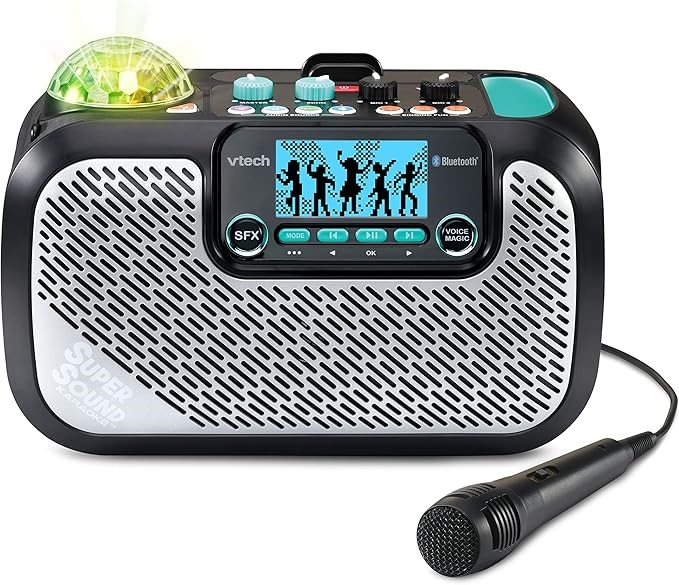 VTech Super Sounds Karaoke - Karaoke Machine - 547403 - Multicoloured. NB: